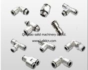 Pneumatic fitting/Stainless Steel fittings/air fittings/Metal Push In Fittings