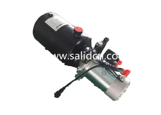 5L Oil Tank 24V DC Hydraulic Power Pack With 2 Double Acting Valves