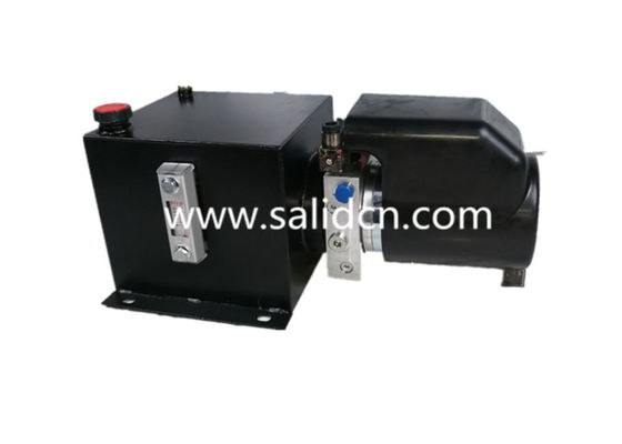 DC 12V 210Bar Horizontal Mounting Hydraulic Power Unit for Sideloader Trucks