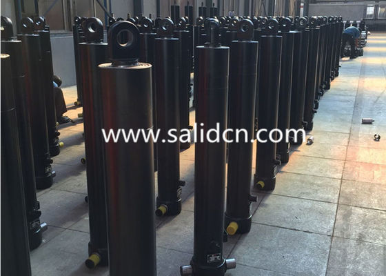 Standard Size 3 Stage 7 Tons Inverse Telescopic Hydraulic Cylinder for Lifting Equipment