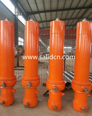 Customized 3000PSI Single Acting Telescopic Hydraulic Cylinder for ATV Trailer
