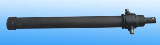 Single acting telescopic cylinder