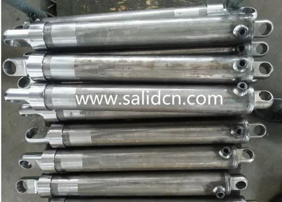 Customized Welded Cross Hydraulic Cylinder Used by Garbage Truck